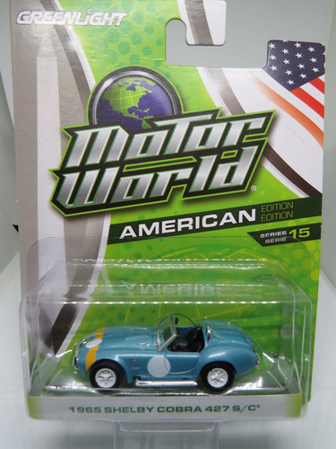 Perudiecast Greenlight Shelby Cobra 427 S/c 1965