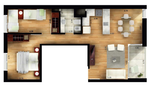 Imagen 11 de 14 de Apartamento 2 Dormitorios Parque Batlle