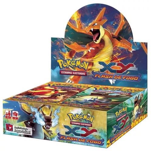 Pokémon Flash de Fogo Booster - Copag