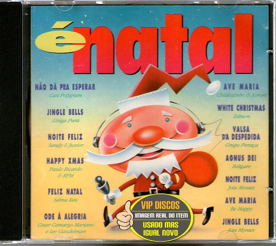 Cd É Natal Com Faixa Exclusiva De Chitãozinho E Xororó Raro | Parcelamento sem juros Cd É Natal Com Faixa Exclusiva De Chitãozinho E Xororó Raro | Parcelamento sem juros