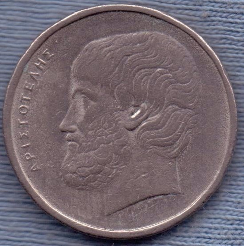 Grecia 5 Drachmai 1986 * Aristoteles *