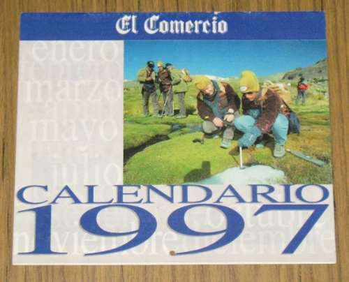 Calendario 1997 El Comercio De Colección Fotos Full Color