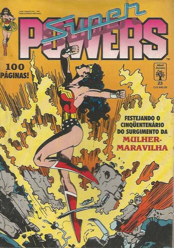 Super Powers 23  - Abril - Bonellihq Cx154 K19