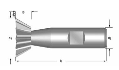 Fresa Angular 16.0 X 45 Grados Marca Dormer