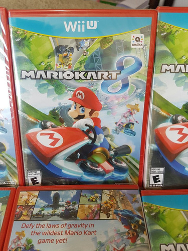 Mario Kart 8 Wii U Nuevo Sellado Envio Gratis