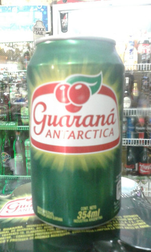 Guarana Antartica ,hecha En Argentina 354ml Lata Llena