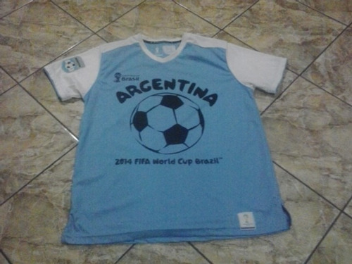 Camiseta Argentina, Mundial Brasil 2014 Talla M