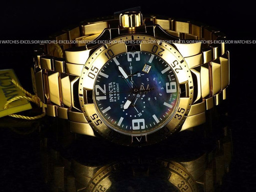 Relojes Invicta Reserve Excursion Swiss Gold 18kl Bracelet