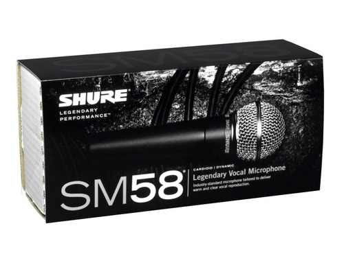 Microfono Shure Sm58 Lc Vocal Original Made In Mexico