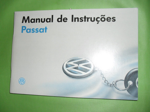 Passat- Manual Em Branco 94 1994 95 1995 96 1996 S/preencher