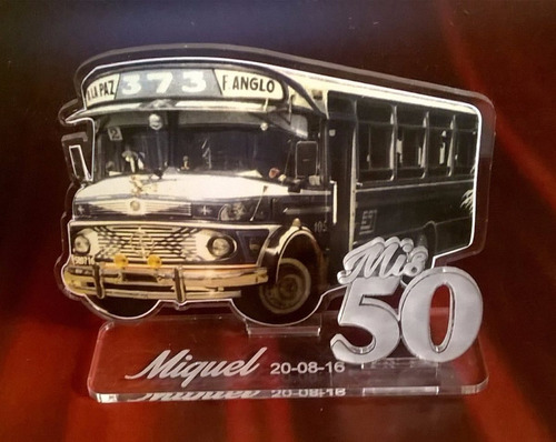 40 Souvenirs Hombre Cumple 18 50 40 Años Colectivo Auto