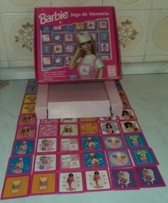 Jogo De Memória Barbie