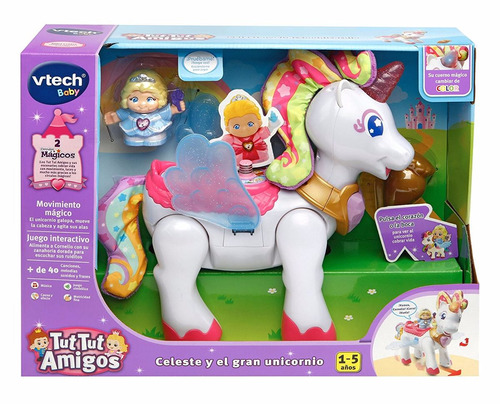 Vtech Celeste Y El Gran Unicornio Tut Tut Juguetes Niñas