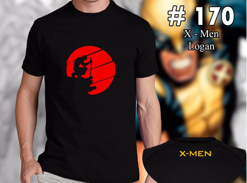 X Men - Logan Remeras Estampadas De Comics