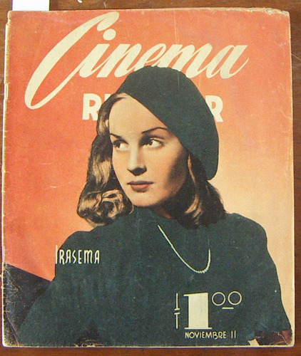 Revista Cinema,iresema Dilan En Portada,marta Roth