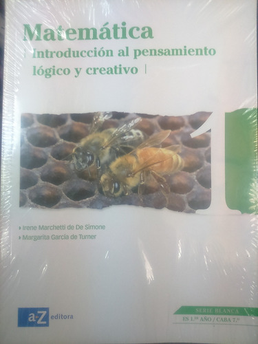 Matematica Pensamiento Logico Simone Turner Az Serie Blanca