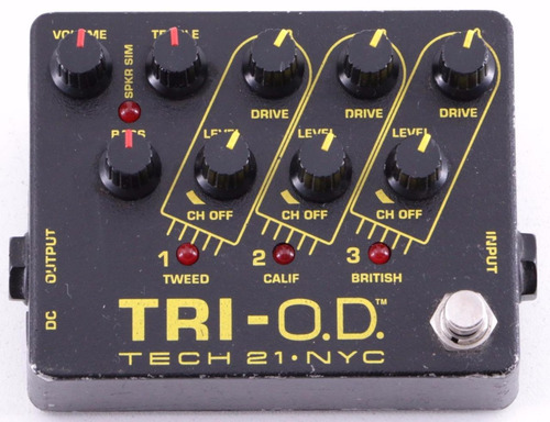 Tech 21 Tri -od Overdrive - Entrega Inmediata