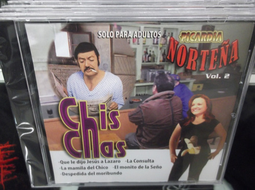 Chis Chas Picardia Norteña Vol.2 Cd Nuevo Sellado