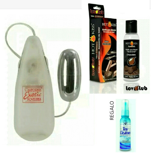 Juguetes Sexual Adulto Vibrador Bala Aceite Masaje Jabón Kit