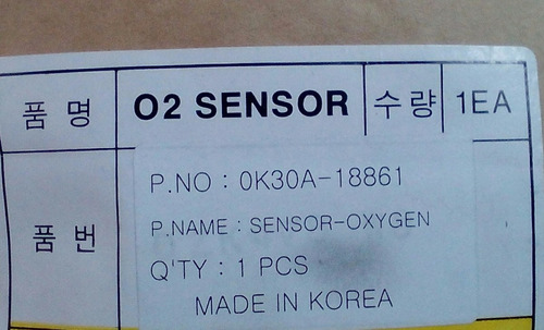 Sensor De Oxigeno Kia Rio Marca Original Koreano