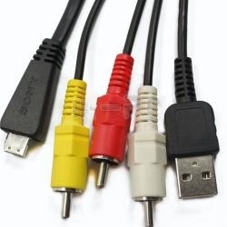 Cable Usb Audio Vide Sony Dsc-wx7 Dsc-w580 Dsc-w380 Dsc-w390