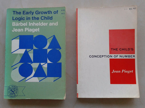 Lote Jean Piaget The Child`s Conception Of Number Y Otro
