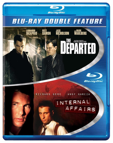 Blu-ray The Departed / Los Infiltrados + Internal Affairs