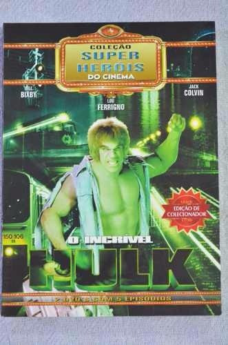 Dvd Filme O Incrível Hulk 2 Dvds Com 5 Episodios - Super Her