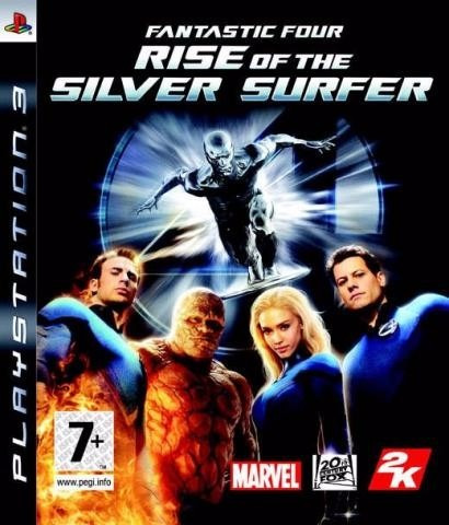 Fantastic Four Rise Of The Silver Surfer Ps3 Mídia Física
