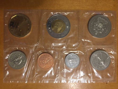 Can-s05 Set 7 Monedas Canada 1998 Prooflike Ayff (Usado)