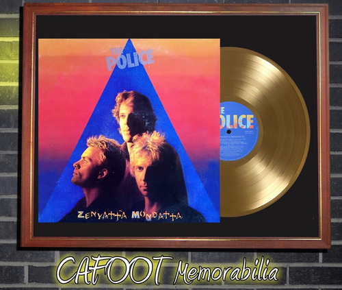 The Police Zenyatta Mondatta Tapa  Lp Disco Oro Sting