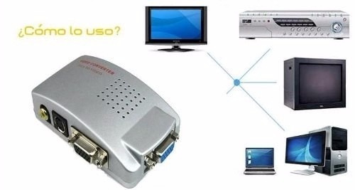 Conversor Vga A Rca Notebook Usb Con Garantia