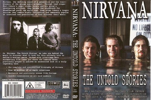 Nirvana - The Untold Story Dvd - Sb