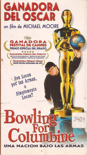 Bowling For Columbine Vhs Michael Moore Documental
