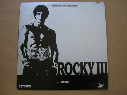 Se Vende Disco De Acetato De La Pelicula Rocky 3