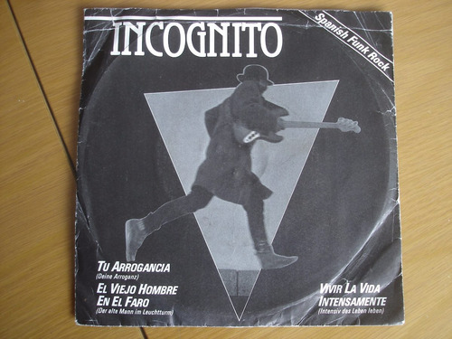 Incognito Funk Rock Español Disco Ep Simple Vinilo Tapita T