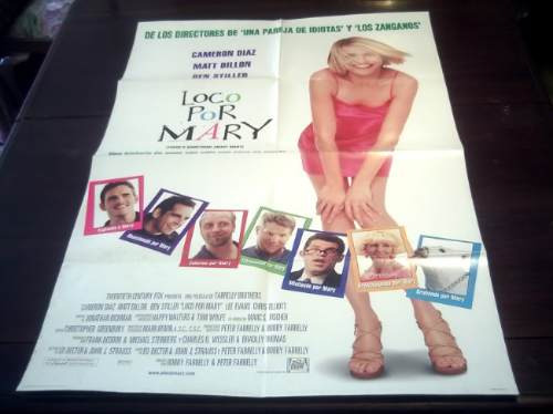 Poster Original Loco Por Mary C Diaz Matt Dillon Ben Stiller