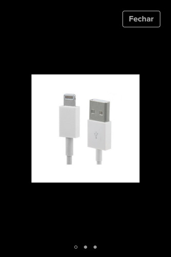Cabo Usb iPhone 5, 5c, 5s 6