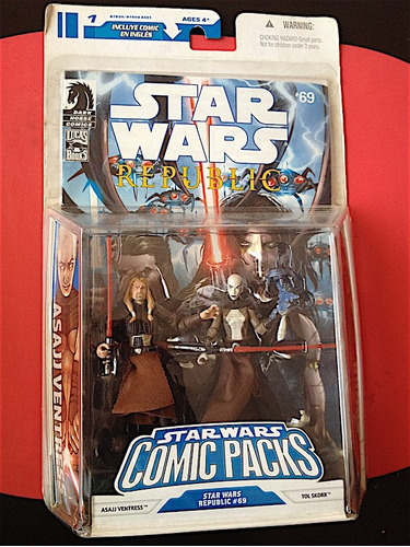 Dj Coma - Comic Pack Asajj Ventress & Tol Skorr - Star Wars