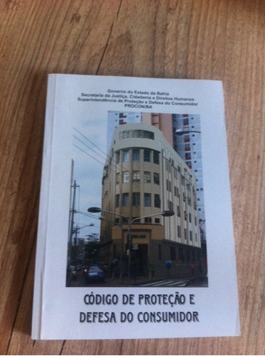 Código De Defesa Do Consumidor Procon/ba