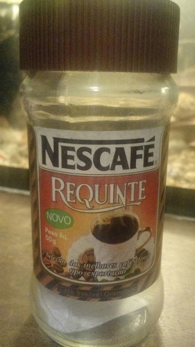 Antigo Vidro De Nescafé Requinte. 50g