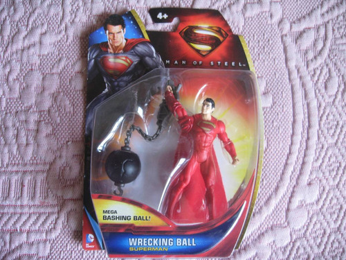 Mattel 2013 Man Of Steel Superman Wrecking Ball