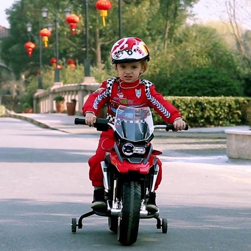 Kiddy Moto A Bateria Para Niños Nueva Bmw 1200 Full Completa