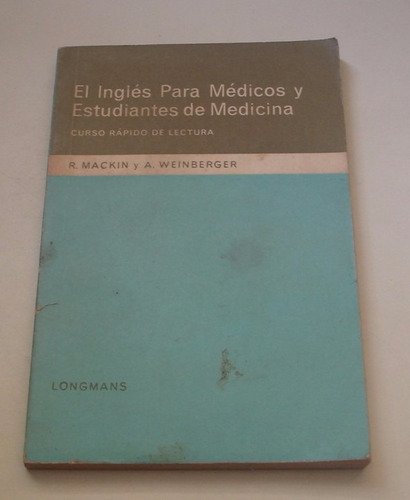 Inglés Para Médicos Y Estudiantes De Medicina