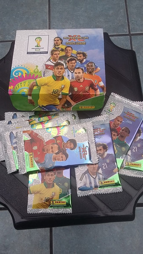 Caja Figuritas Adrenalyn Brasil 2014 - 26 Paquetes