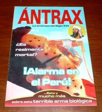 Antrax La Amenaza Del Siglo Xxi Terrorismo Guerra Química