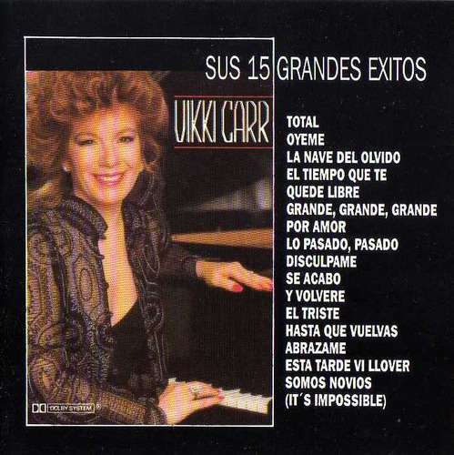 Cd Primer Edición De Vikki Carr - 15 Grandes Exitos 1994