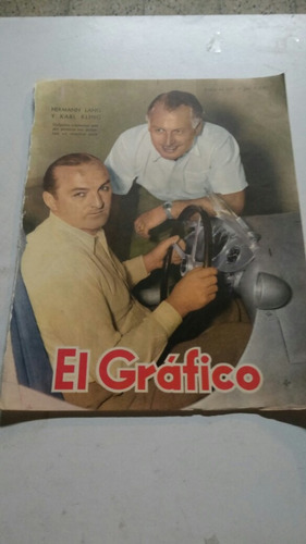 Revista El Grafico - Solo Tapa - Lang Y Kling Automovilismo