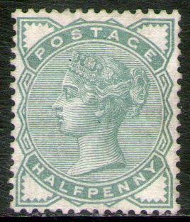 Reino Unido Sello Nuevo De ½ P. Reina Victoria Años 1880-81 
