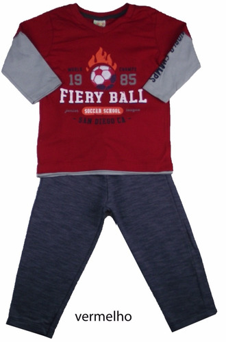 Conjunto Inverno Infantil Menino Tam 2